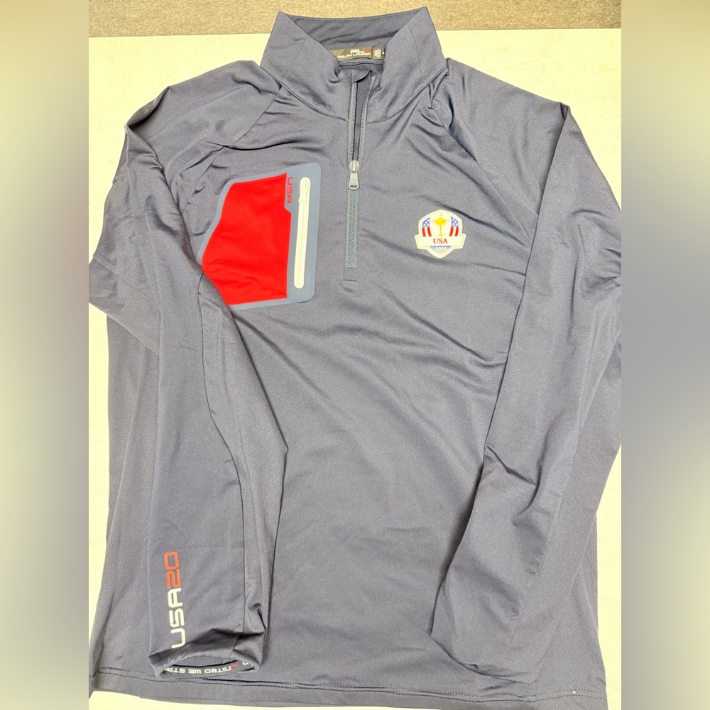 Ralph Lauren RLX Golf Quarter Zip 2020 Ryder Cup USA